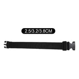 Maxbell Fanny Pack Extender Strap with Buckle Hooks Extension for Shoulder Pouch Bag 35cmx2.5cm