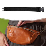 Maxbell Fanny Pack Extender Strap with Buckle Hooks Extension for Shoulder Pouch Bag 35cmx3.8cm