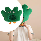 Maxbell Whimsical Grass Shape Headpiece Filled PP Cotton Versatile Performance Props