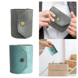 Maxbell Cash Wrap Wallet Fashion Compact Money Clip Holder for Travel Women