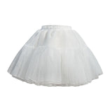 Maxbell Petticoat Skirt Ballet Short Lolita Skirt Support for Princess Wedding Party 35cm