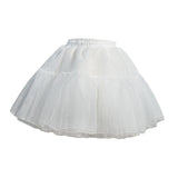 Maxbell Petticoat Skirt Ballet Short Lolita Skirt Support for Princess Wedding Party 35cm