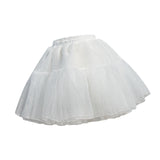 Maxbell Petticoat Skirt Ballet Short Lolita Skirt Support for Princess Wedding Party 40cm