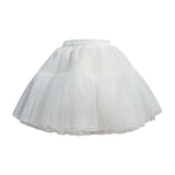 Maxbell Petticoat Skirt Ballet Short Lolita Skirt Support for Princess Wedding Party 40cm