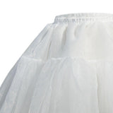 Maxbell Petticoat Skirt Ballet Short Lolita Skirt Support for Princess Wedding Party 50cm