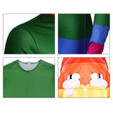 Maxbell Rainbow Crying Costumes Novelty Clothes Outfit for Party Masquerade Carnival 120cm