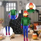 Maxbell Rainbow Crying Costumes Novelty Clothes Outfit for Party Masquerade Carnival 120cm
