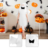 Maxbell Ghost Costume Onesie Fancy Party Long Cape Halloween Costume for Men