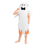 Maxbell Ghost Costume Onesie Fancy Party Long Cape Halloween Costume for Men