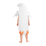 Maxbell Ghost Costume Onesie Fancy Party Long Cape Halloween Costume for Men