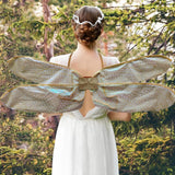 Maxbell Dragonfly Wing Wearable Elf Wing for Photo Props Pretend Play Birthday Party