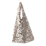 Maxbell Women Beach Tote Bag Hollow Out Shoulder Purse for Shopping Dating Traveling