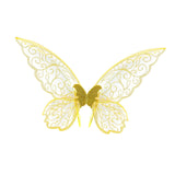 Maxbell Butterfly Wing Adults and Kids Photo Props Decor for Halloween Show Festival Yellow
