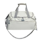 Maxbell Travel Duffle Bag Portable Sports Gym Bag for Outdoor Business Trip Fitness White