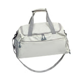 Maxbell Travel Duffle Bag Portable Sports Gym Bag for Outdoor Business Trip Fitness White