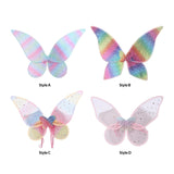 Maxbell Cosplay Costume Accessories Carnivals Elf Wing Dress up Butterfly Fairy Wing Style A