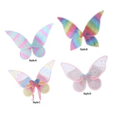 Maxbell Cosplay Costume Accessories Carnivals Elf Wing Dress up Butterfly Fairy Wing Style A
