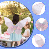 Maxbell Cosplay Costume Accessories Carnivals Elf Wing Dress up Butterfly Fairy Wing Style D
