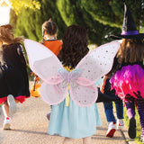 Maxbell Cosplay Costume Accessories Carnivals Elf Wing Dress up Butterfly Fairy Wing Style D