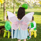 Maxbell Cosplay Costume Accessories Carnivals Elf Wing Dress up Butterfly Fairy Wing Style D