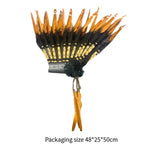 Maxbell Chief Indian Hat Artificial Feather Headdress for Stage Performance Carnival