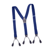 Maxbell Button End Suspenders Tuxedo Adjustable Straps Elastic Suspenders for Shorts