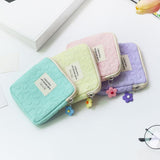 Maxbell Sanitary Napkin Storage Bag Pocket Small Cosmetic Bag for Women