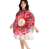Maxbell Kids Donut Costume Doughnut Cosplay Suit for Halloween Performance Role Play