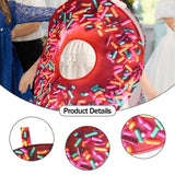 Maxbell Kids Donut Costume Doughnut Cosplay Suit for Halloween Performance Role Play