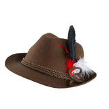 Maxbell Fedora Hat for Men Headwear Dress Decor Jazz Hat for Cocktail Party Dress up