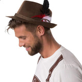 Maxbell Fedora Hat for Men Headwear Dress Decor Jazz Hat for Cocktail Party Dress up