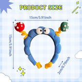 Maxbell SPA Headband Fashion Plush Soft Hair Accessories for Beauty Skin Care Makeup