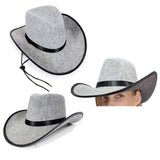 Maxbell Cowboy Hat Comfortable Fancy Dress up for Festival Cosplay Role Playing
