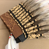 Maxbell Chief Indian Feather Headdress Novelty for Celebrations Stage Show Halloween