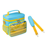 Maxbell Portable Travel Story Bag Cartoon with 12 Storybook Pockets for Audio Player