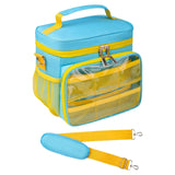 Maxbell Portable Travel Story Bag Cartoon with 12 Storybook Pockets for Audio Player