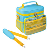 Maxbell Portable Travel Story Bag Cartoon with 12 Storybook Pockets for Audio Player