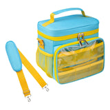 Maxbell Portable Travel Story Bag Cartoon with 12 Storybook Pockets for Audio Player