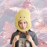 Maxbell Plush Potato Headgear Hat Costume Novelty for Festival Fancy Dress Halloween