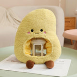 Maxbell Plush Potato Headgear Hat Costume Novelty for Festival Fancy Dress Halloween