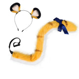 Maxbell Headband and Tail Cosplay Accessory Kit Versatile Lifelike Texture Simulated