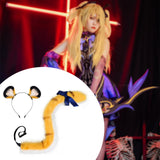 Maxbell Headband and Tail Cosplay Accessory Kit Versatile Lifelike Texture Simulated