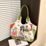 Maxbell Cute Tote Bag Women Female Underarm Bag for Valentine's Day Commuting Summer