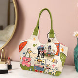 Maxbell Cute Tote Bag Women Female Underarm Bag for Valentine's Day Commuting Summer