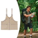 Maxbell Waistcoat Bag Polyester Nylon Multiuse Chest Pack for Fishing Skiing Camping