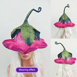 Maxbell Halloween Witch Hat Headwear Creative Wizard Hat for Cosplay Clubs Festivals