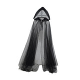 Maxbell Halloween Witch Cloak with Hood Robe Cape for Adults Stage Show Themed Party