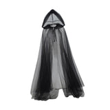 Maxbell Halloween Witch Cloak with Hood Robe Cape for Adults Stage Show Themed Party