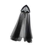 Maxbell Halloween Witch Cloak with Hood Robe Cape for Adults Stage Show Themed Party