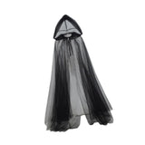 Maxbell Halloween Witch Cloak with Hood Robe Cape for Adults Stage Show Themed Party